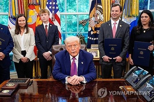 도널드 트럼프 미국 대통령