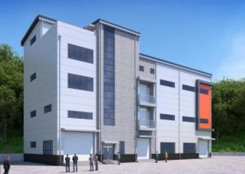 연평도 생활쓰레기 소각시설 조감도