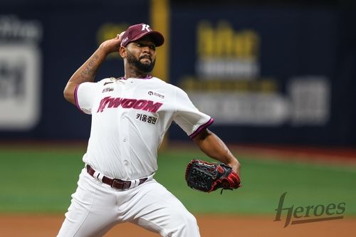 키움에서 KBO리그 경력을 이어가는 라울 알칸타라