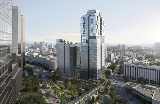 용산전자상가지구 나진12·13동 일대 지구단위 계획구역 조감도