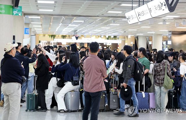 붐비는 제주공항