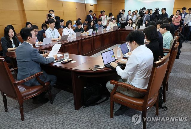 김민석 총리 후보자 기자간담회