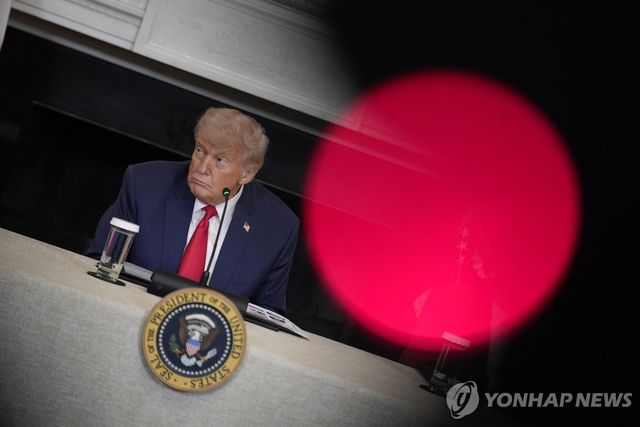 도널드 트럼프 미국 대통령