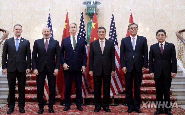 미중, 런던에서 고위급 무역회담