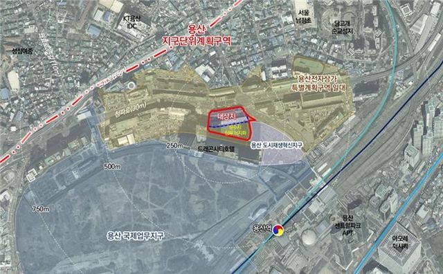 나진상가 12·13동 일대 대상지