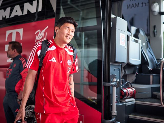 클럽 월드컵 출전을 위해 이동하는 바이에른 뮌헨의 김민재