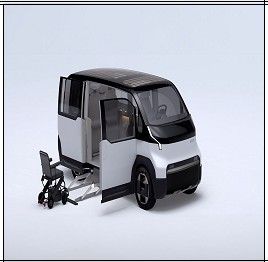 휠체어 차량 'PV5 WAV' [노동부 제공. 재판매 및 DB 금지]