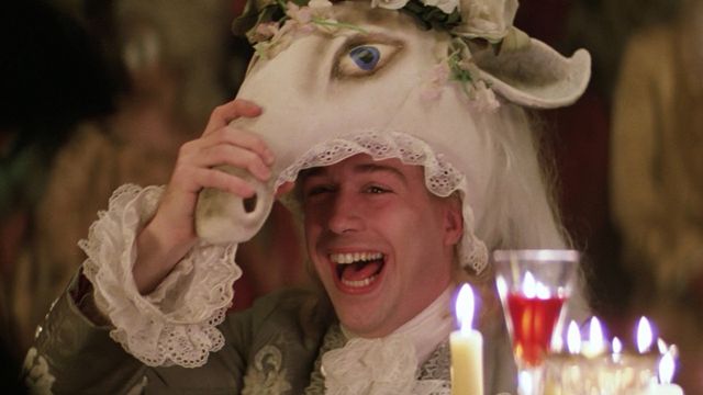 영화 '아마데우스' 속 한 장면