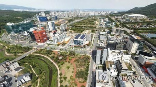 기회발전특구로 지정된 대구 수성알파시티 전경