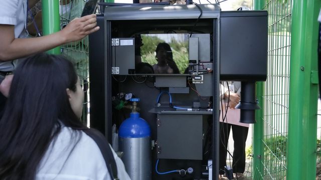 질병청이 개발한 인공지능 기반 모기 감시장비(AI-DMS)