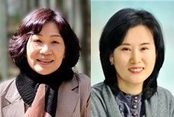 왼쪽부터 신이림, 최명 작가