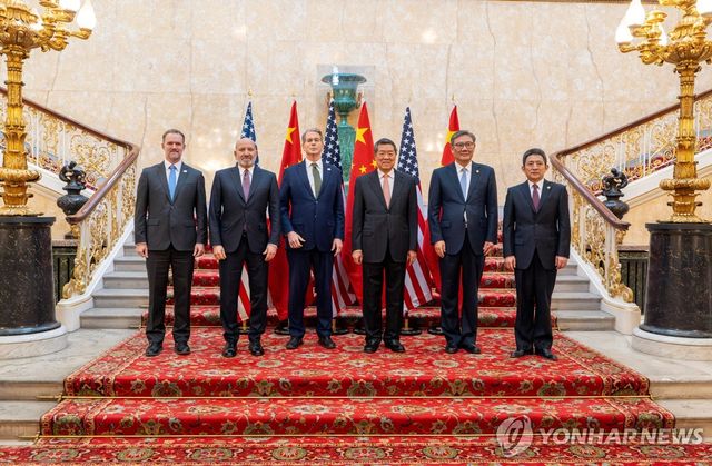 미중, 런던에서 고위급 무역회담