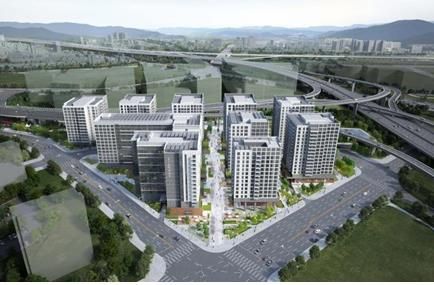 위례복정역세권 3블록 조감도