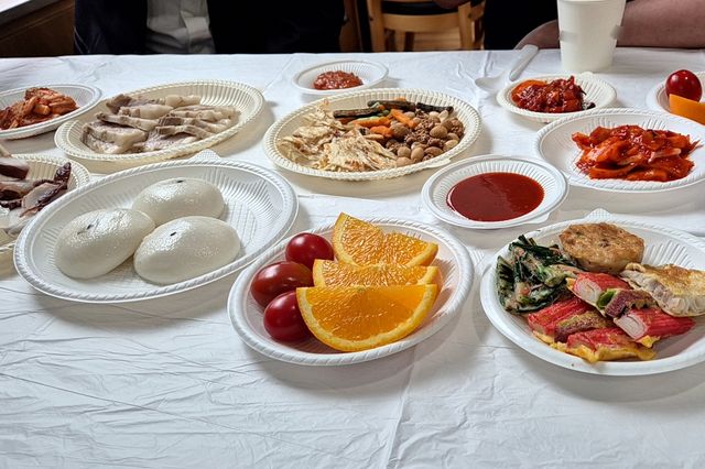 일회용기 사용하는 포항지역 한 장례식장