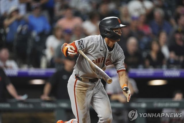 콜로라도전에 출전한 이정후