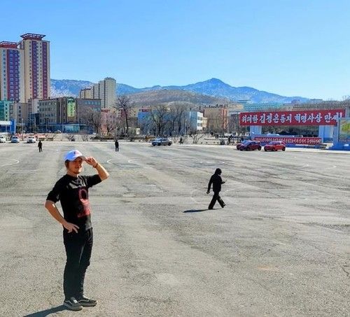 20~24일 북한을 다녀온 프랑스인 관광객 비오씨가 나선 특구에서 찍은 사진