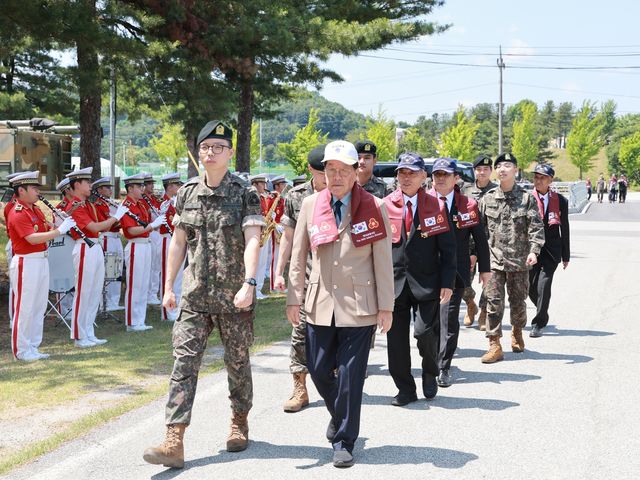 육군 36사단, 강원남부지역 참전영웅·보훈단체 초청행사