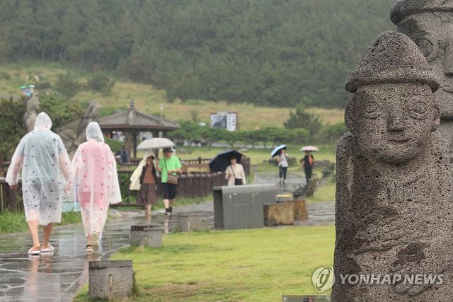 제주도 이른 장마 시작