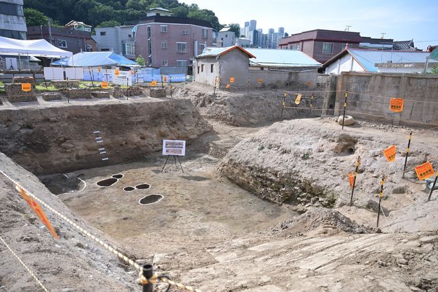 공주 대통사지 발굴현장 