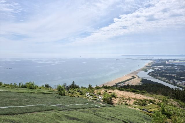 곤륜산 정상에서 보이는 풍경