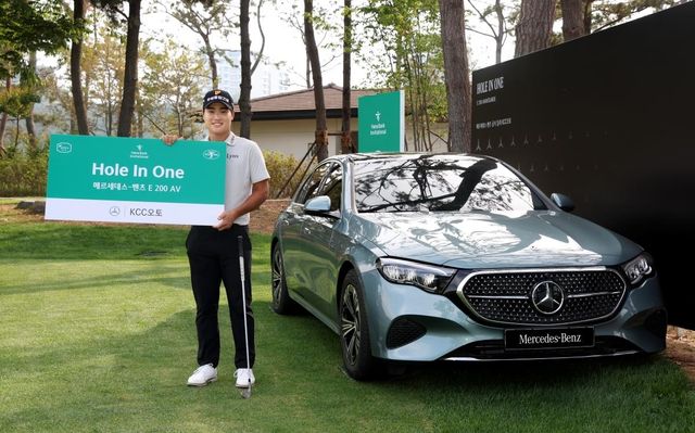 올 시즌 두 번째 홀인원 기록한 이규민