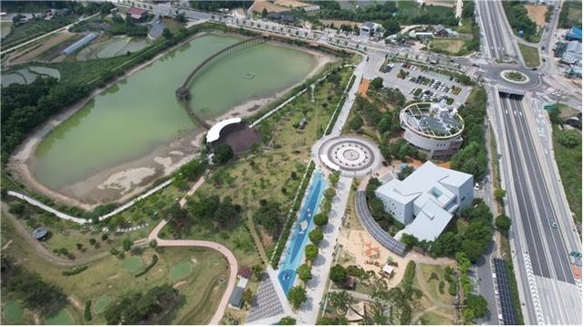 행구수변공원 전경