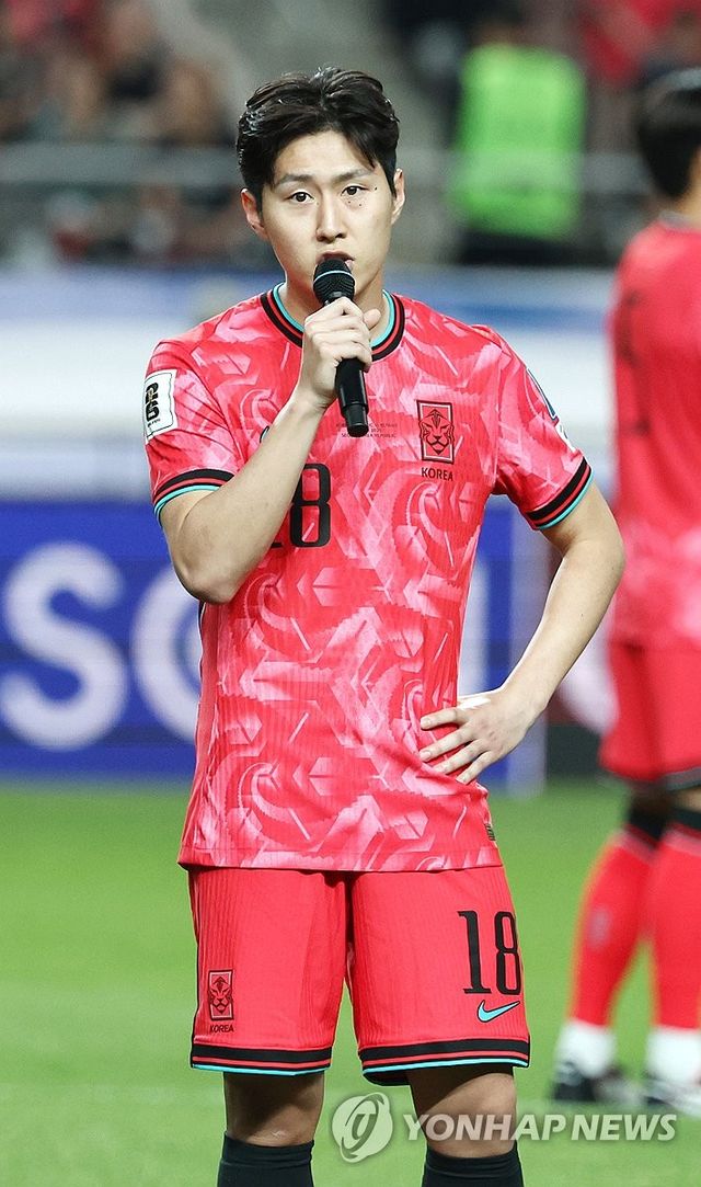 월드컵 본선 진출 소감 밝히는 이강인
