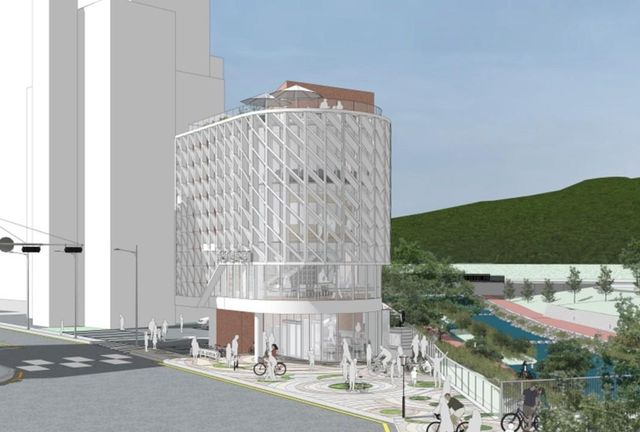 노원구 자전거문화센터 투시도