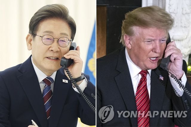 이재명 대통령-트럼프 미국 대통령