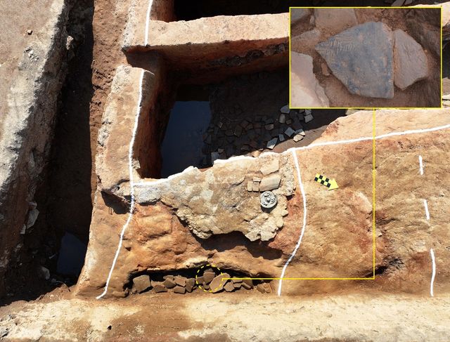 황룡 명 문자기와가 출토된 '경주 망성리 384번지 유적' 기와가마 3호[국가유산진흥원 제공. 재판매 및 DB 금지]