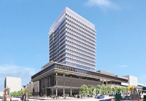 인천시 신청사 조감도