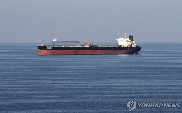 호르무즈 해협 유조선