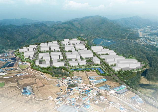 증평3일반산업단지 조감도 