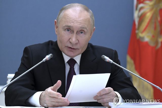 블라디미르 푸틴 러시아 대통령
