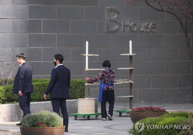 사저에 도착한 캣타워