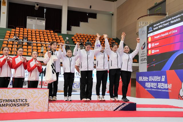 여자 시니어 기계체조 대표팀