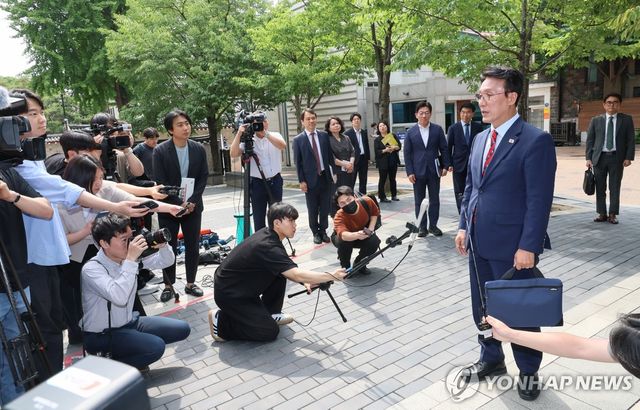 김민석 국무총리 후보자 출근