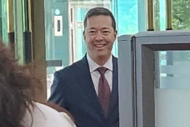 외교부 찾은 션 오닐 미국 국무부 고위관리