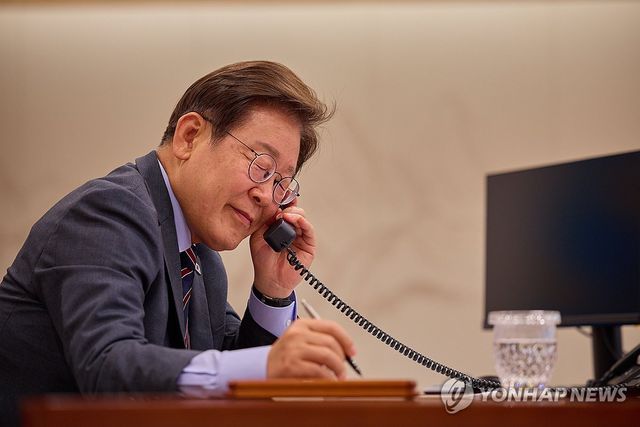 이재명 대통령, 앤서니 앨버니지 호주 총리와 전화 통화