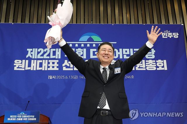 더불어민주당 신임 원내대표는 김병기