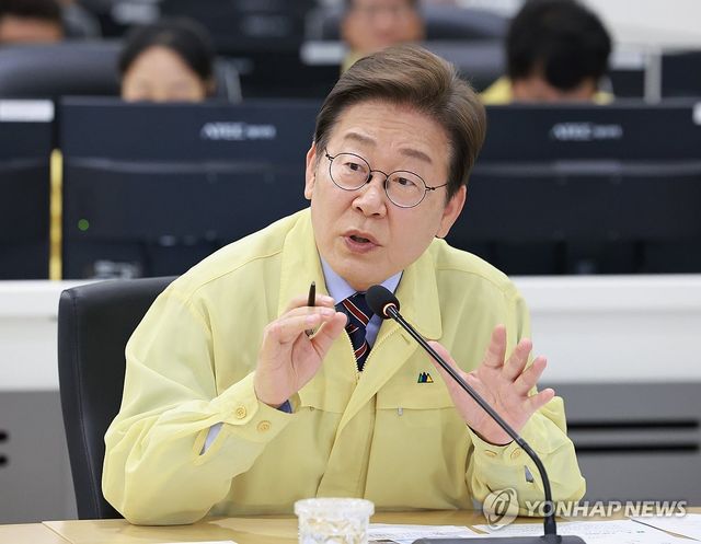 이재명 대통령, 한강홍수통제소 방문