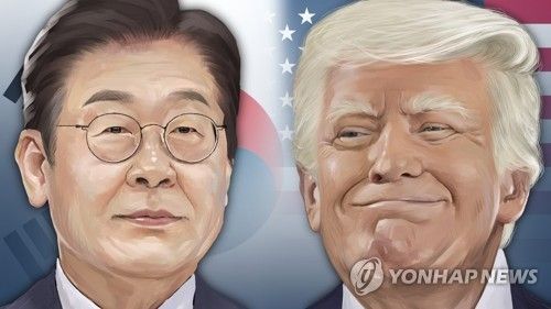 이재명 대통령과 도널드 트럼프 대통령 