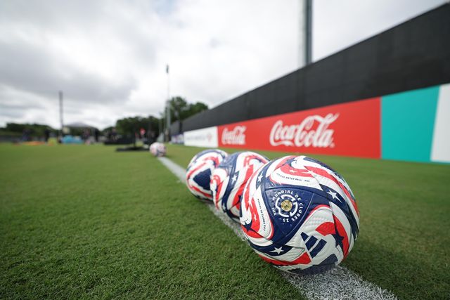 샬럿에 마련된 울산 HD 베이스캠프의 잔디