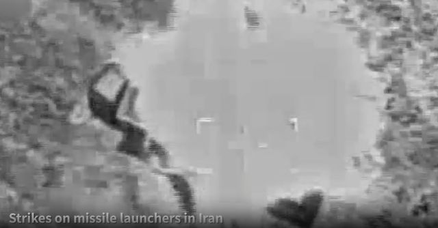 이스라엘의 이란 미사일발사대 폭격