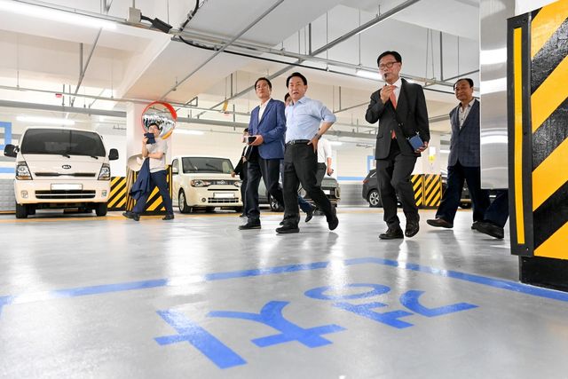 서대문구 독립문문화공원 공영주차장 개장식