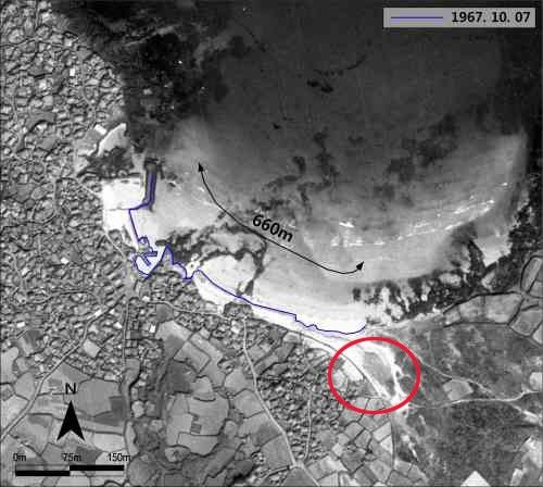 1967년 제주 월정 백사장