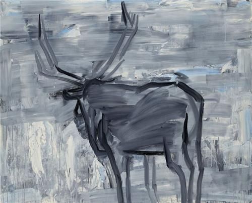 이강소, 무제-90207, 1991, 캔버스에 유채[타데우스 로팍 제공. 재판매 및 DB 금지]