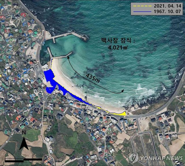 2021년 월정 백사장