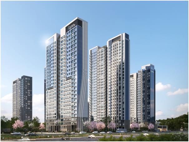 상봉역5구역 가로주택정비사업 'Lynn. 에디션324' 투시도