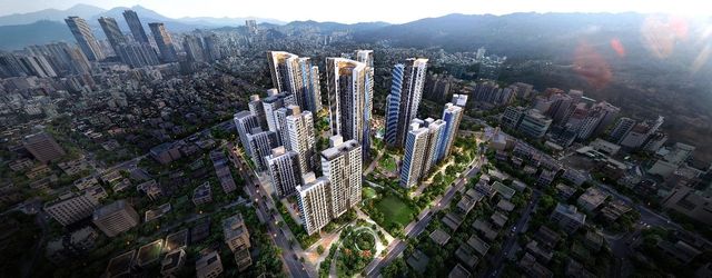 면목 7구역 재개발정비사업 조감도